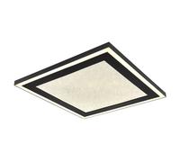 Netlighting Davies Square Semi Flush Ceiling Light Matt Black LED 4000K Netlighting Black