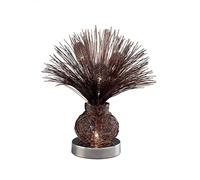 Netlighting (DH) Lenore Table Lamp 4 Light G4 Brown Chrome NOT LED CFL Compatible Netlighting Brown