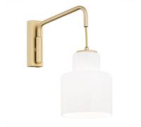 Netlighting Diuna Dome Wall Lamp Opal Gold Netlighting Gold