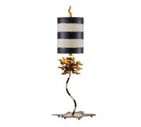 Netlighting Dominique 1 Light Table Lamp Gold Leaf E27 Netlighting Gold