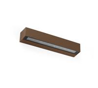 Netlighting Doro20 Integrated LED Up Down Lighter Outdoor Wall Light Brown 3000K IP65 Netlighting Brown