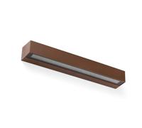 Netlighting Doro28 Integrated LED Up Down Lighter Outdoor Wall Light Brown 3000K IP65 Netlighting Brown