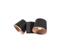 Leds-C4 Drone - Integrated LED Wall / Ceiling Light Brown, Copper