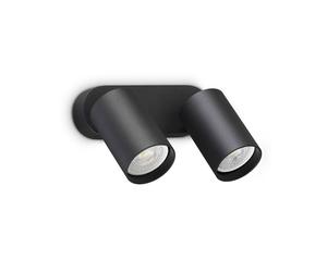 Netlighting Dynamite Twin Ceiling Spotlight Black 2x GU10 Netlighting Black