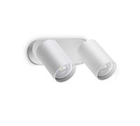 Netlighting Dynamite Twin Ceiling Spotlight White 2x GU10 Netlighting White