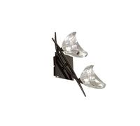 Netlighting Eclipse Wall Lamp Switched 2 Light G9 Black Chrome Netlighting Black
