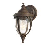 Elstead Lighting Elstead Feiss English Bridle Single Light Outdoor Wall Lantern in British Bronze