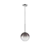 Netlighting Equinoxe 20cm Globe Pendant Ceiling Light Smoke Grey Netlighting Grey