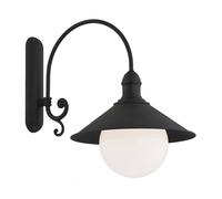 Netlighting Erba Bis Outdoor Dome Wall Lamp Black Structure IP44 Netlighting Black