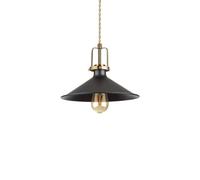 Netlighting Eris3 Indoor Dome Ceiling Pendant Lamp 1 Light Black E27 Netlighting Black