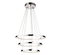 Netlighting Esprit Integrated LED Ceiling Pendant Chrome in Silver Netlighting Silver