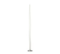 Netlighting Estalacta Floor Lamp 1 Light GU10 IndoorOutdoor IP44 SilverOpal White in Silver Netlighting Silver