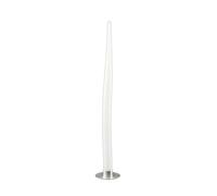 Netlighting Estalacta Floor Lamp GU10 Small Indoor Outdoor IP44 Silver Opal White Netlighting Silver