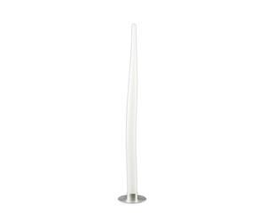 Netlighting Estalacta Floor Lamp GU10 Small Indoor Outdoor IP44 Silver Opal White Netlighting Silver