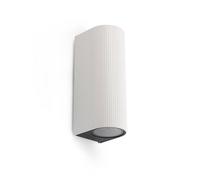 Netlighting Estela Outdoor Up Down Wall Lamp White GU10 IP65 Netlighting White