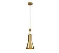 Netlighting Etoile Dome Pendant Ceiling Light Aged Brass & Gold Leaf Netlighting Gold