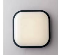 Netlighting EVER LED Outdoor Flush Anthracite IP65 2400lm 4000K 22.1x22.1x7.2cm in Black | Size: 22.1x22.1x7.2 cm Netlighting Black 22.1x22.1x7.2 cm