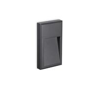 Netlighting Febe LED Outdoor Flush Wall Light Anthracite IP65 3000K in Black Netlighting Black