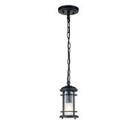 Netlighting Feiss Lighthouse Outdoor Pendant Ceiling Light Textured Black IP44 Netlighting Black