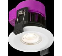 Netlighting Firerated LED Dimmable Downlight 4000K 230V IP65 6W in White Netlighting White