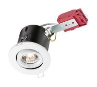Netlighting FireRated Tilt Downlight White 230V 50W GU10 IC Netlighting White