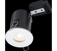 Netlighting Fixed GU10 FireRated Downlight White 230V IP65 35W Netlighting White