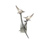 Netlighting Flavia Wall Lamp Switched 2 Light G9 Polished Chrome in Grey Netlighting Grey