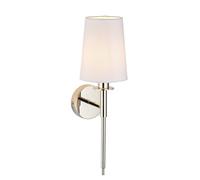 Netlighting 'FLORENCE' Stylish Contemporary Dimmable Decorative Indoor Wall Lamp in Silver Netlighting Silver