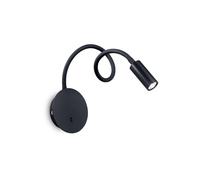 Netlighting Focus LED 1 Light Wall Light Black Netlighting Black