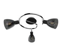Netlighting Fog Ceiling Spotlight Clusters Black 29cm 3x E14 Netlighting Black