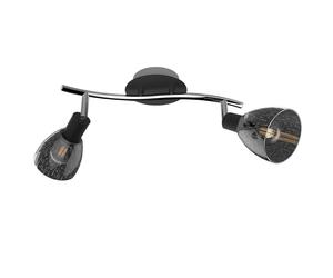 Netlighting Fog Twin Ceiling Spotlight Black 36cm 2x E14 Netlighting Black