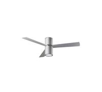 Netlighting Formentera 1 Light Ceiling Fan Grey E27 Netlighting Grey