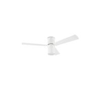 Netlighting Formentera 1 Light Ceiling Fan White E27 Special Offer Netlighting White