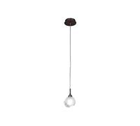Netlighting Fragma Ceiling Pendant 1 Light G9 Black Chrome Netlighting Black