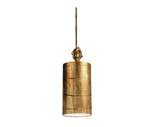Netlighting Fragment 1 Light Round Small Ceiling Pendant Aged Gold E27 Netlighting Gold