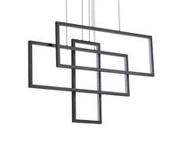 Netlighting Frame LED Decorative Integrated Pendant Light Black 93000K Netlighting Black