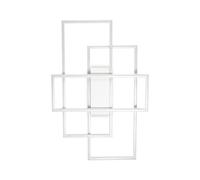 Netlighting Frame Rectangle Integrated LED Semi Flush Ceiling Light White 2700K Netlighting White