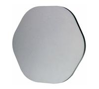 Netlighting Fusion Wall Light 19.2cm Hexagonal 12W LED 3000K 1080lm Silver Paint Netlighting Silver