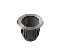 Netlighting Gea LED Outdoor Recessed Floor Light Stainless Steel Aisi 316 IP67 in Grey Netlighting Grey