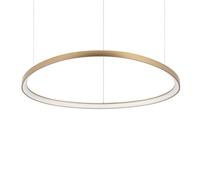 Netlighting GEMINI 105cm Integrated LED Pendant Ceiling Light Brass 3000K in Yellow Netlighting Yellow