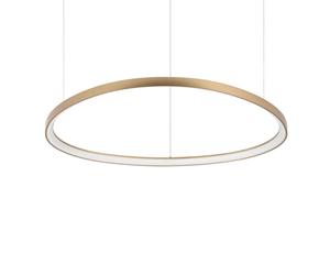 Netlighting GEMINI 105cm Integrated LED Pendant Ceiling Light Brass 3000K in Yellow Netlighting Yellow