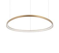 Netlighting Gemini 105cm LED Integrated LED Pendant Ceiling Light Brass 2700K in Gold Netlighting Gold
