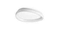Ideal Lux Gemini 42Cm On-Off Integrated Led Semi Flush Light White 3000Lm 3000K