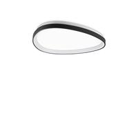 Netlighting Gemini 61cm LED Integrated LED Semi Flush Ceiling Light Black 2700K Netlighting Black