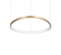 Netlighting Gemini 81cm LED Integrated LED Pendant Ceiling Light Brass 2700K in Gold Netlighting Gold