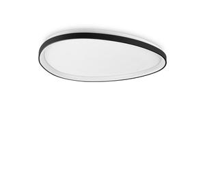 Netlighting Gemini 81cm LED Integrated LED Semi Flush Ceiling Light Black 2700K Netlighting Black