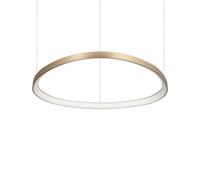 Netlighting Gemini LED Decorative Integrated Pendant Light Brass 3000K in Yellow Netlighting Yellow