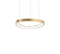 Netlighting Gemini LED Decorative Integrated Pendant Light Brass 3000K in Yellow Netlighting Yellow