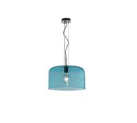 Netlighting Gibus Glass Dome Ceiling Pendant Blue E27 Netlighting Blue