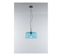 Netlighting Gibus Glass Dome Ceiling Pendant Blue E27 Netlighting Blue